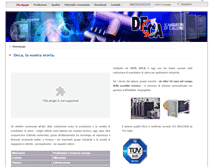 Tablet Screenshot of deca.com