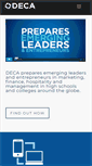 Mobile Screenshot of deca.org